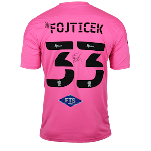 Alex Fojtíček Blackpool shirt