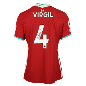 Virgil van Dijk MatchWornShirt