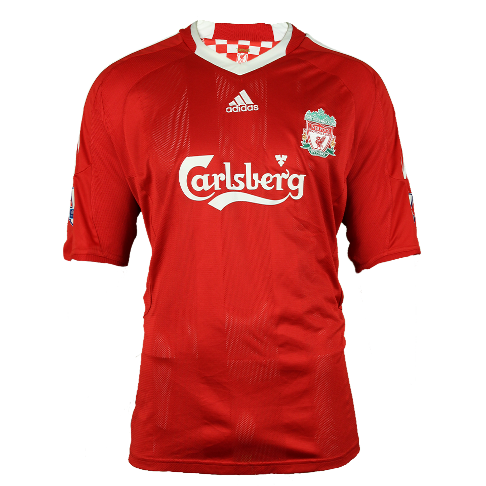 Dirk Kuyt Liverpool MatchWornShirt
