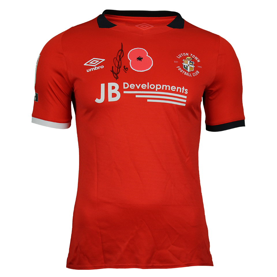 Jordan Clark Luton Town jersey