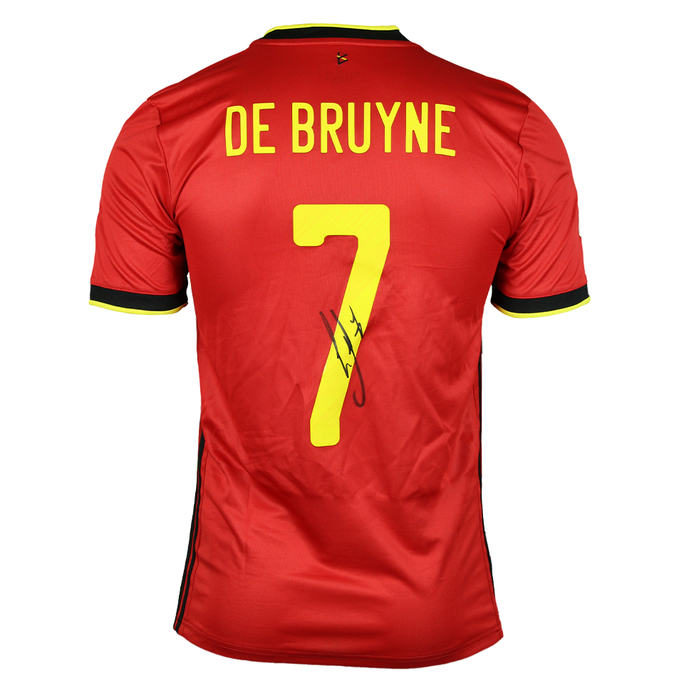 Kevin De Bruyne Belgium jersey