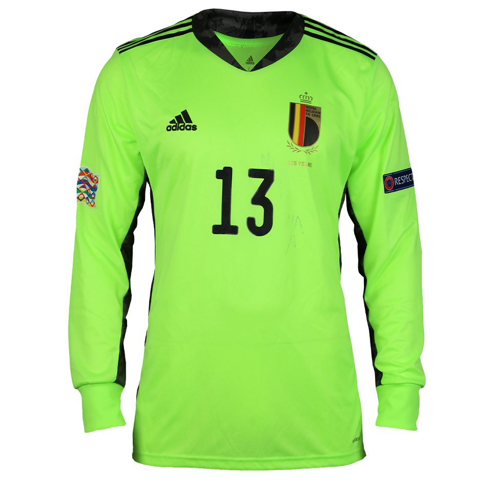 Camiseta Koen Casteels Belgium
