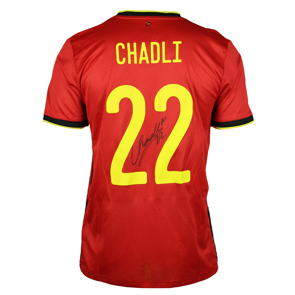 Nacer Chadli Belgium shirt