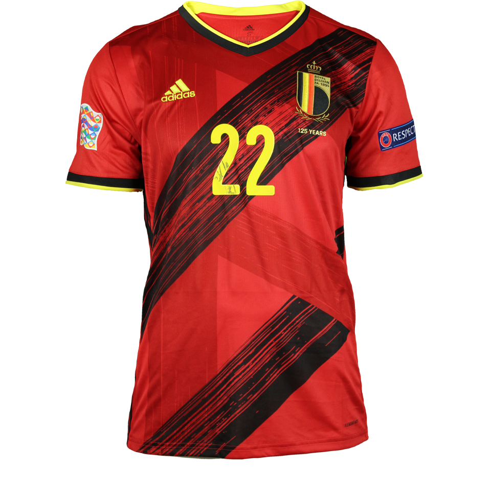 Nacer Chadli Belgium shirt