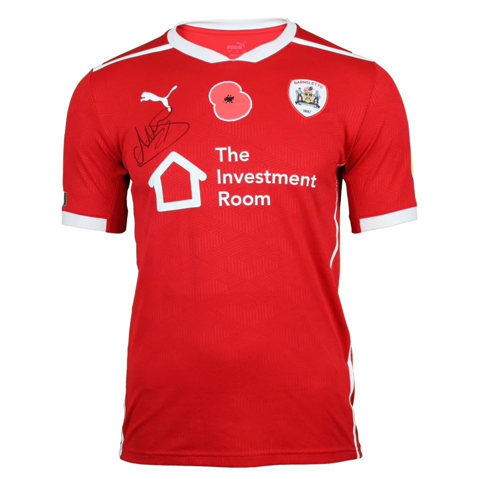 来自Barnsley的Alex Mowatt球衣