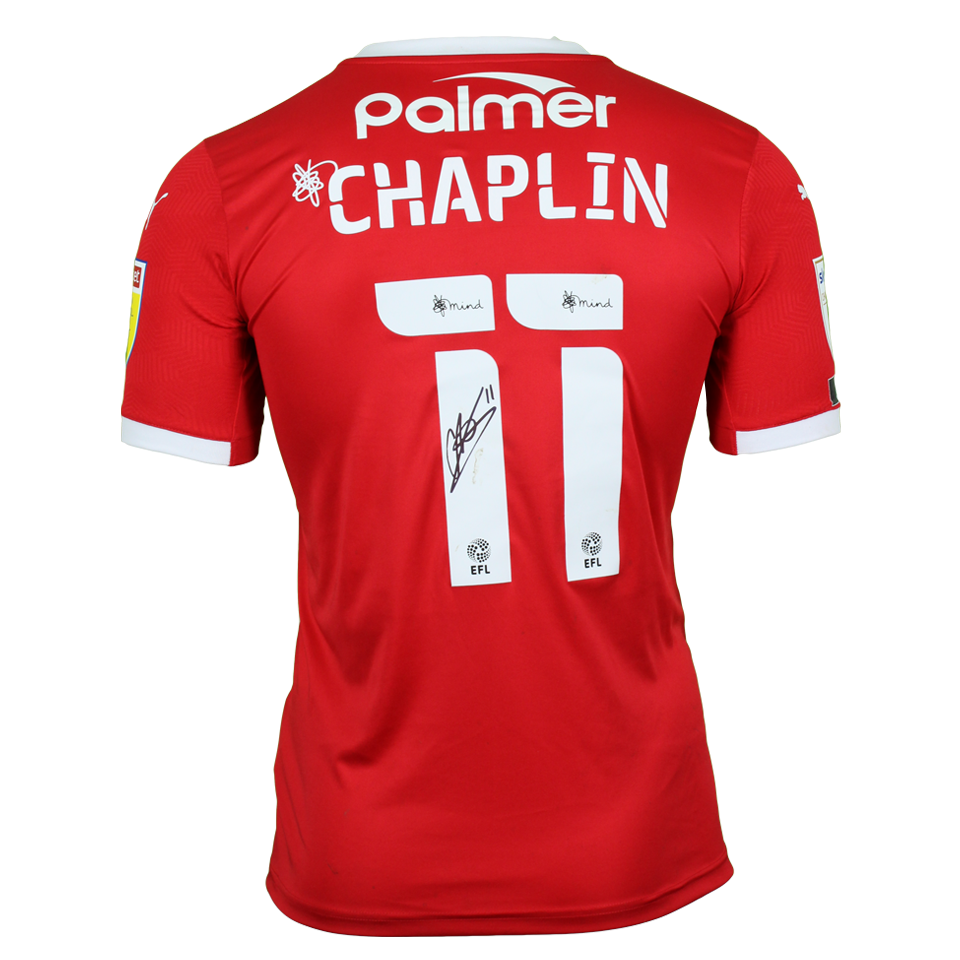 Conor Chaplin Barnsley shirt