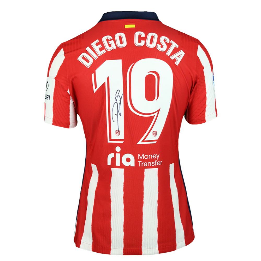 Diego Costa | Atlético de Madrid - FC Barcelona | MatchWornShirt