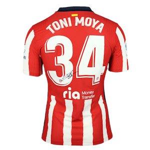 Antonio Moya  Atlético de Madrid shirt