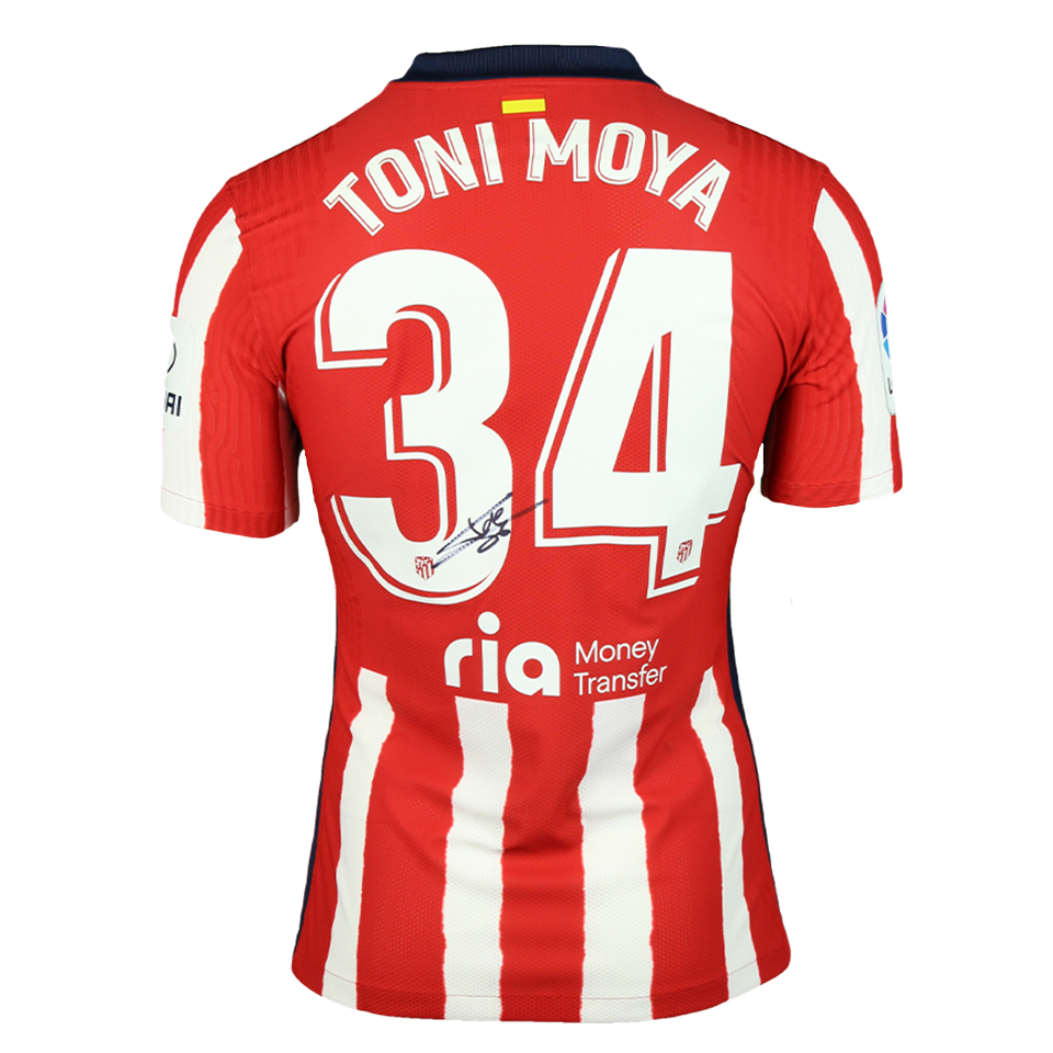 Antonio Moya  Atlético de Madrid shirt