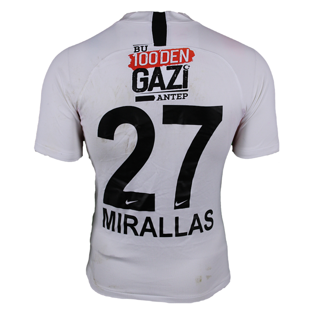 Kevin Mirallas | Denizlispor - Gaziantep FK | MatchWornShirt