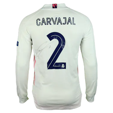 来自Real Madrid的Dani Carvajal球衣