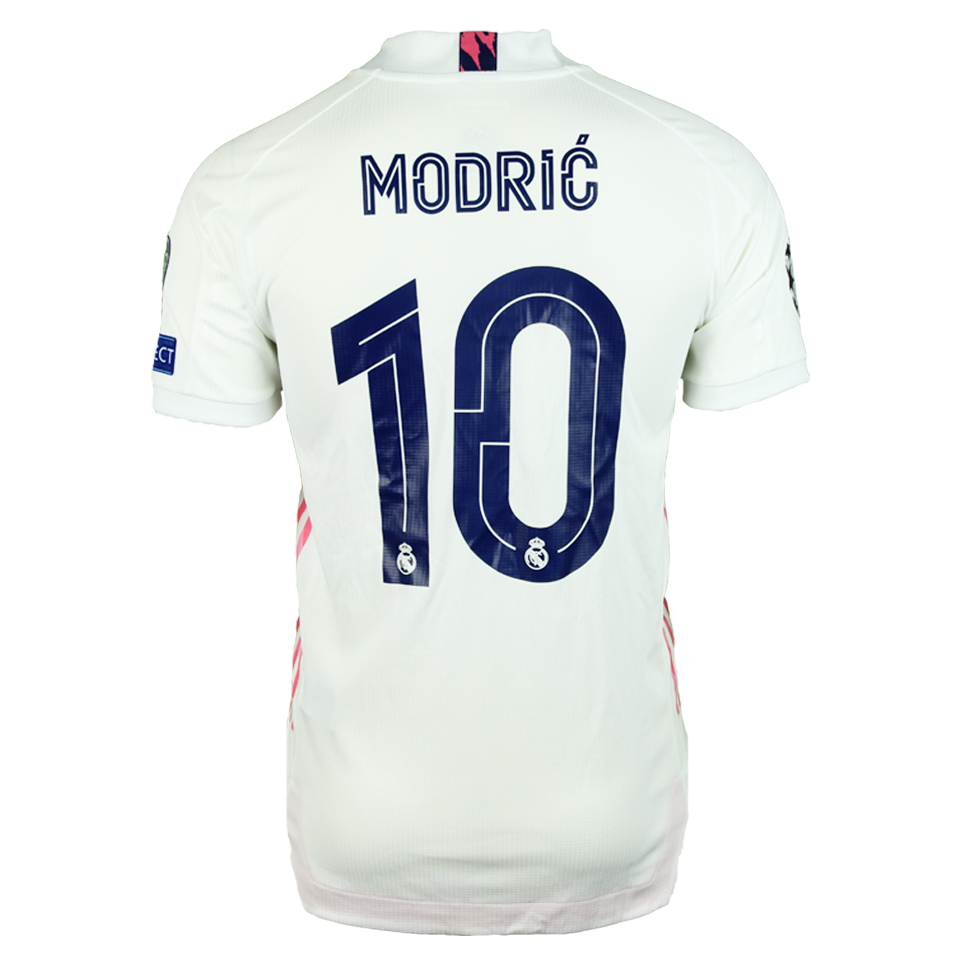 Real Madrid Luka Modrić オーセンティックユニフォーム Luka Modrić | Inter - Real Madrid | MatchWornShirt