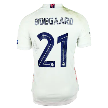Martin Ødegaard Real Madrid jersey