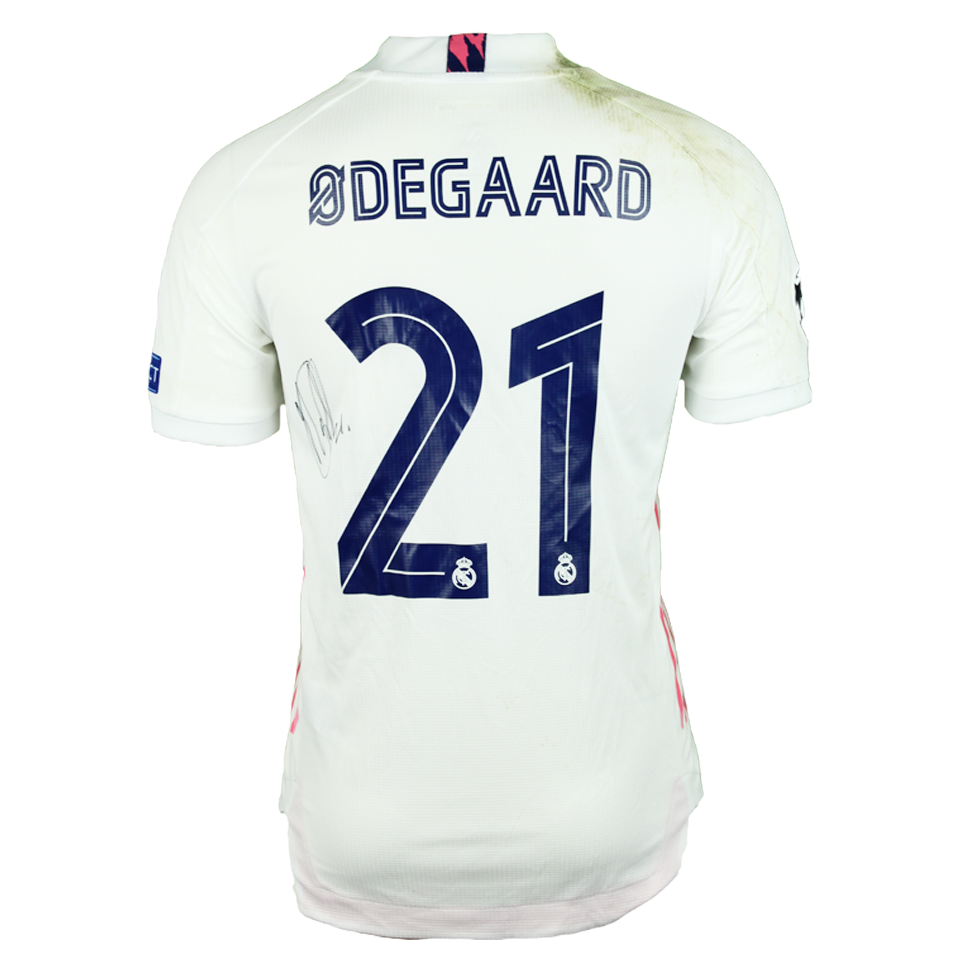 Martin Ødegaard Real Madrid jersey