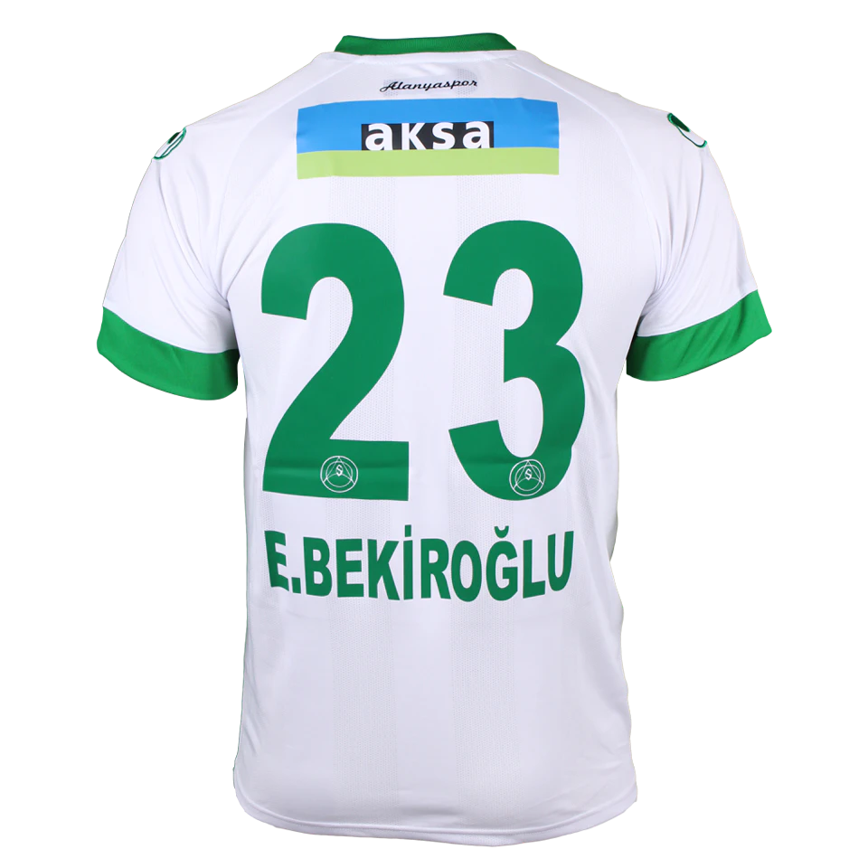 来自Alanyaspor的Efkan Bekiroglu球衣