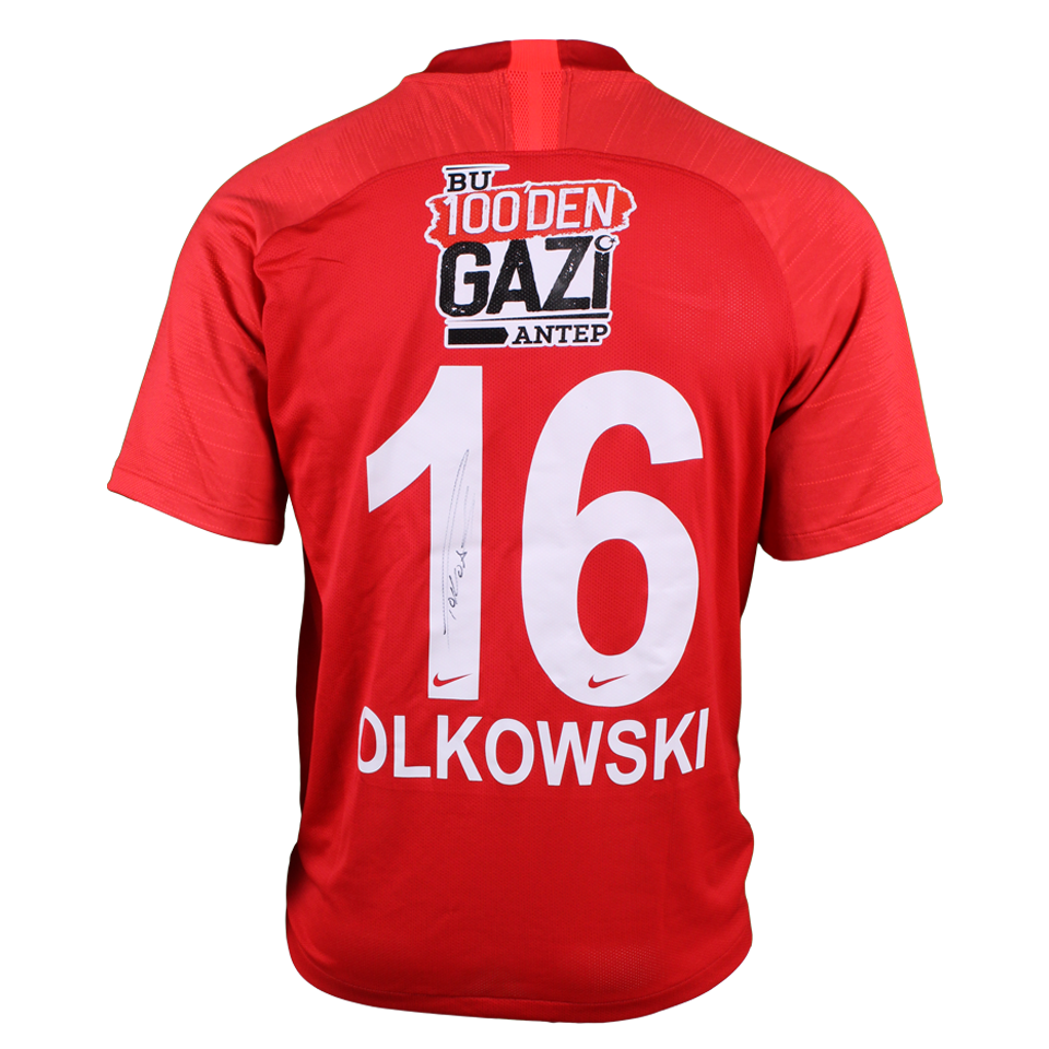 Paweł Olkowski Gaziantep FK shirt
