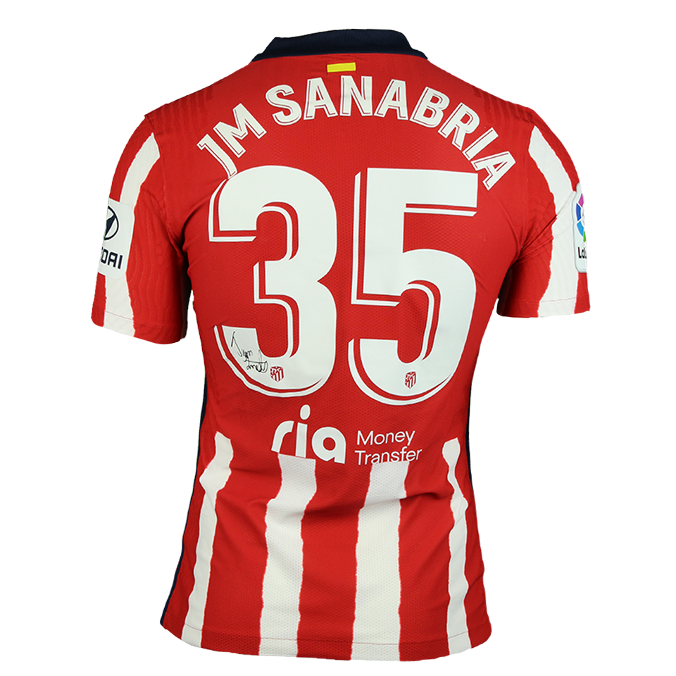 Juan Manuel Sanabria Magole Atlético de Madrid shirt