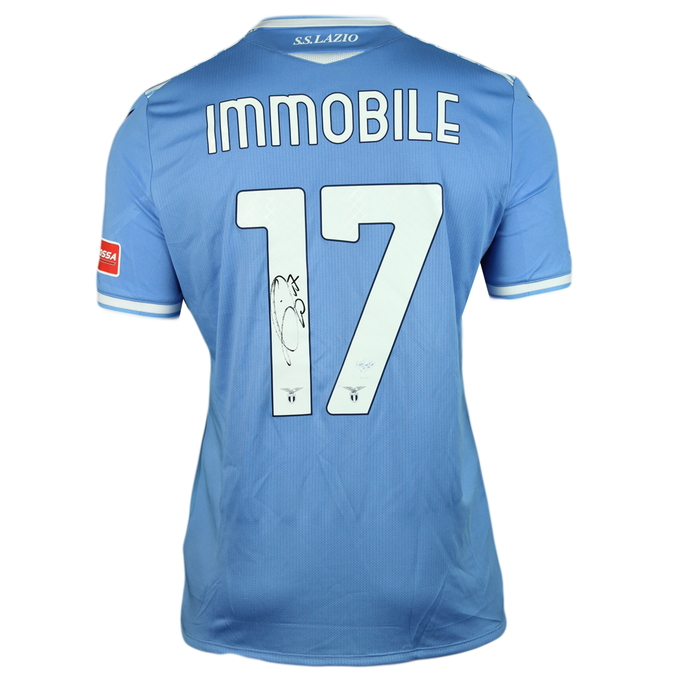 Ciro Immobile Lazio shirt