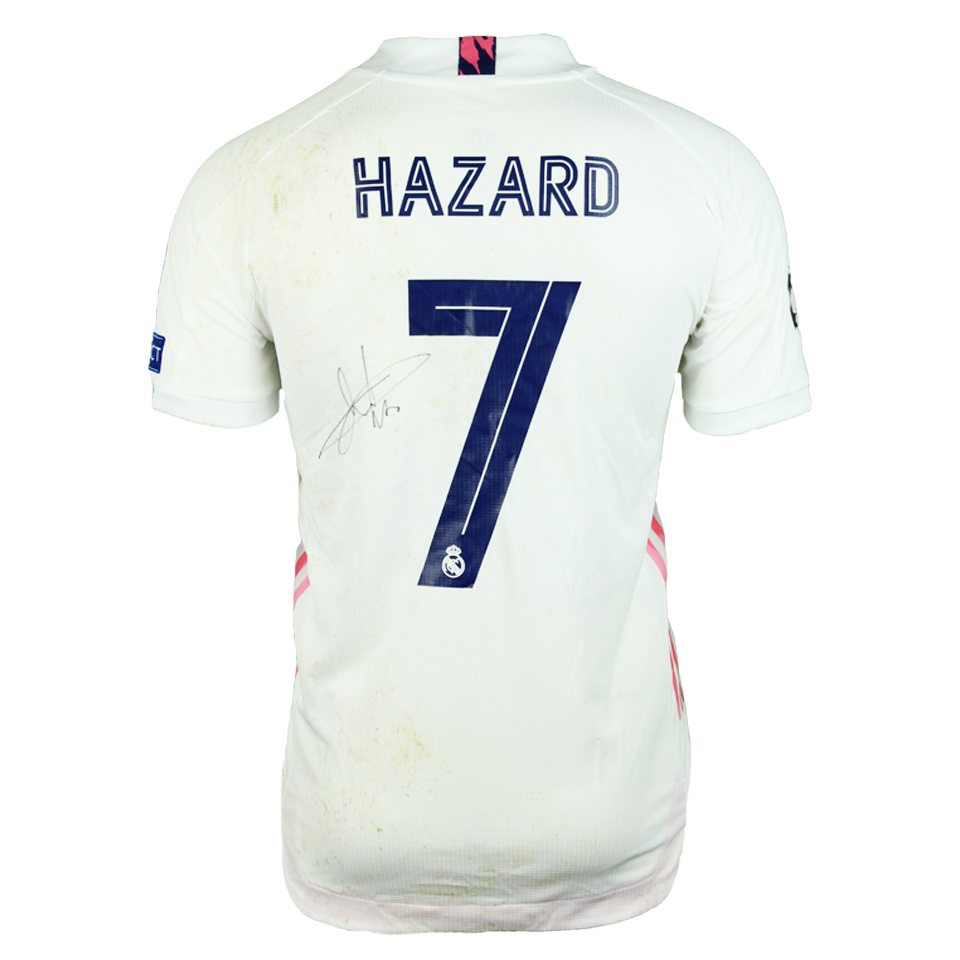 Eden Hazard Real Madrid shirt