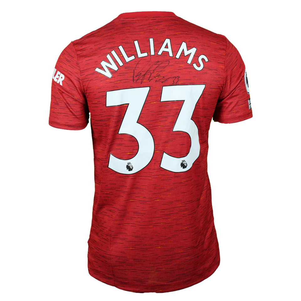 Brandon Williams Manchester United jersey