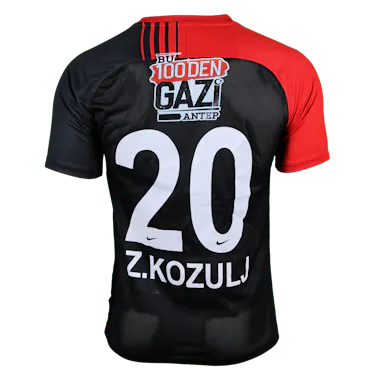 来自Gaziantep FK的Zvonimir Kožulj球衣