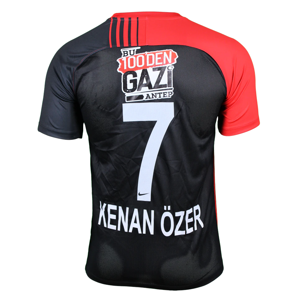 7番 ユニフォーム 00/01-003 Kenan Özer | Gaziantep FK - Serik Belediyespor | MWS