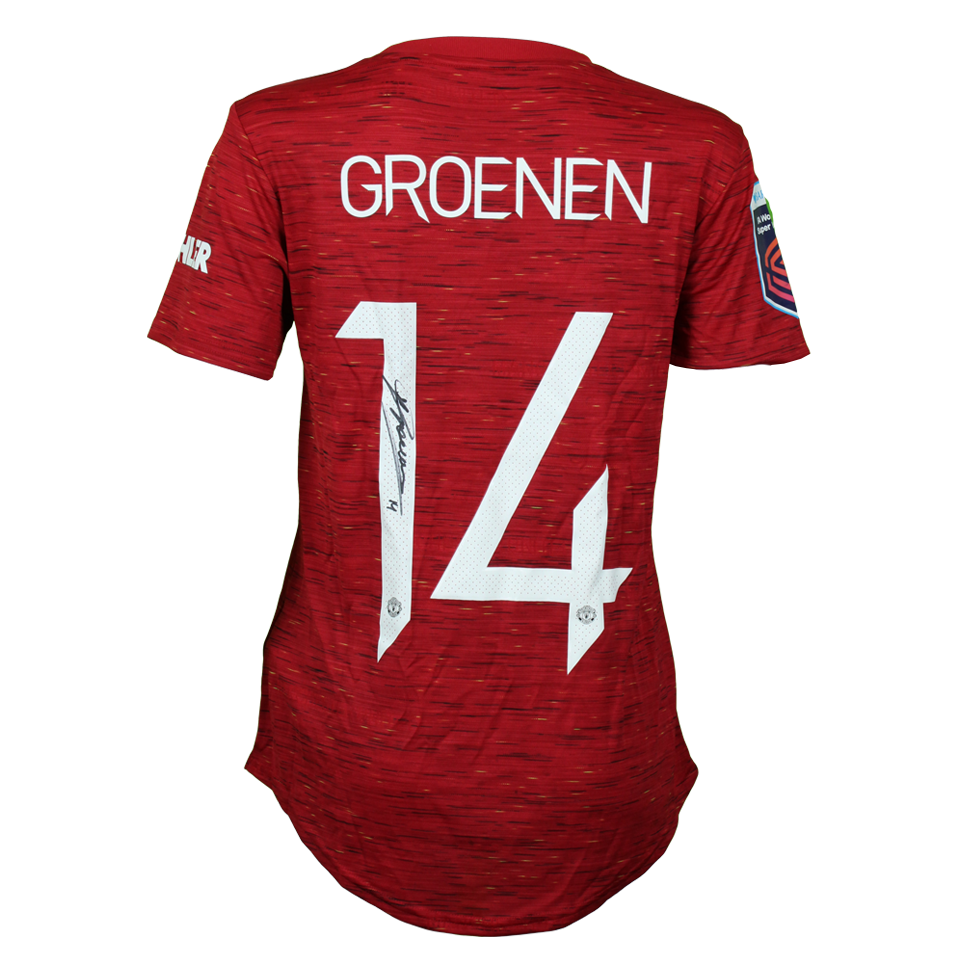 Jackie Groenen Manchester United WFC jersey
