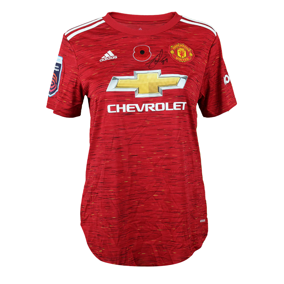 Tobin Heath Manchester United WFC shirt