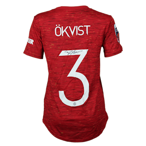 Lotta Ökvist Manchester United WFC shirt