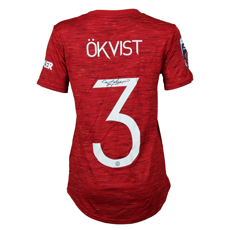 Lotta Ökvist Manchester United WFC shirt