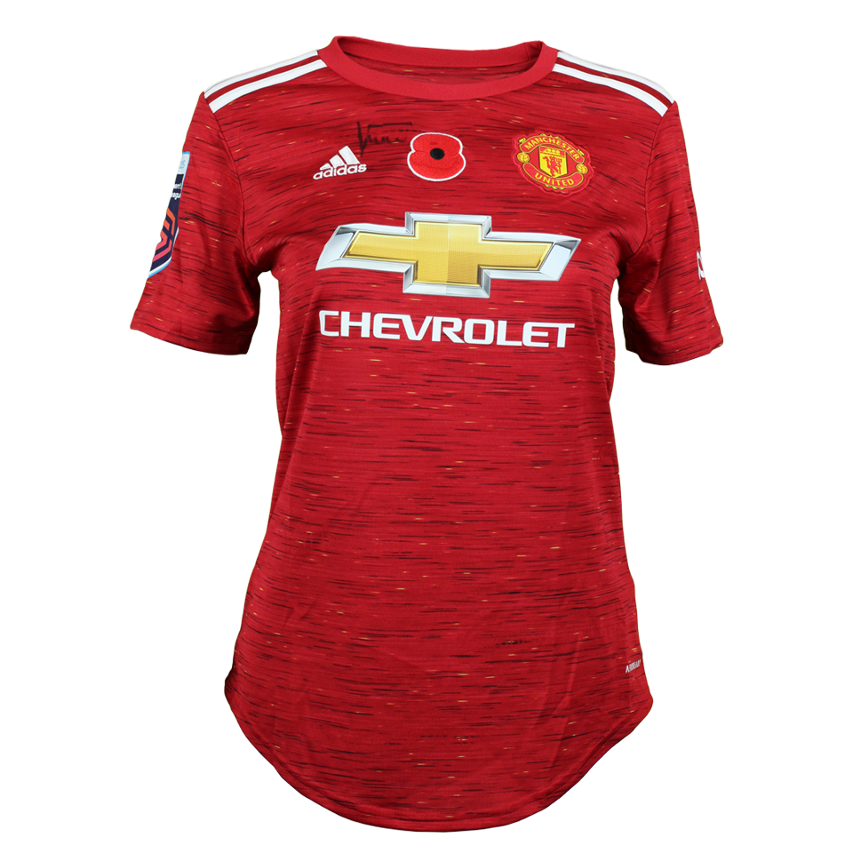 Ivana Fuso Manchester United WFC shirt