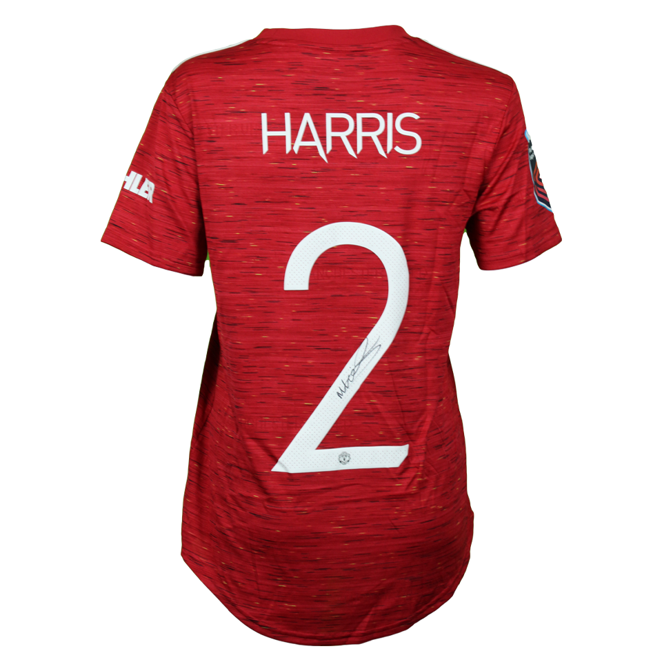 Martha Harris Manchester United WFC shirt