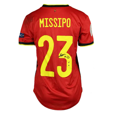 Maillot de Kassandra Ndoutou Eboa Missipo (Belgian Red Flames)