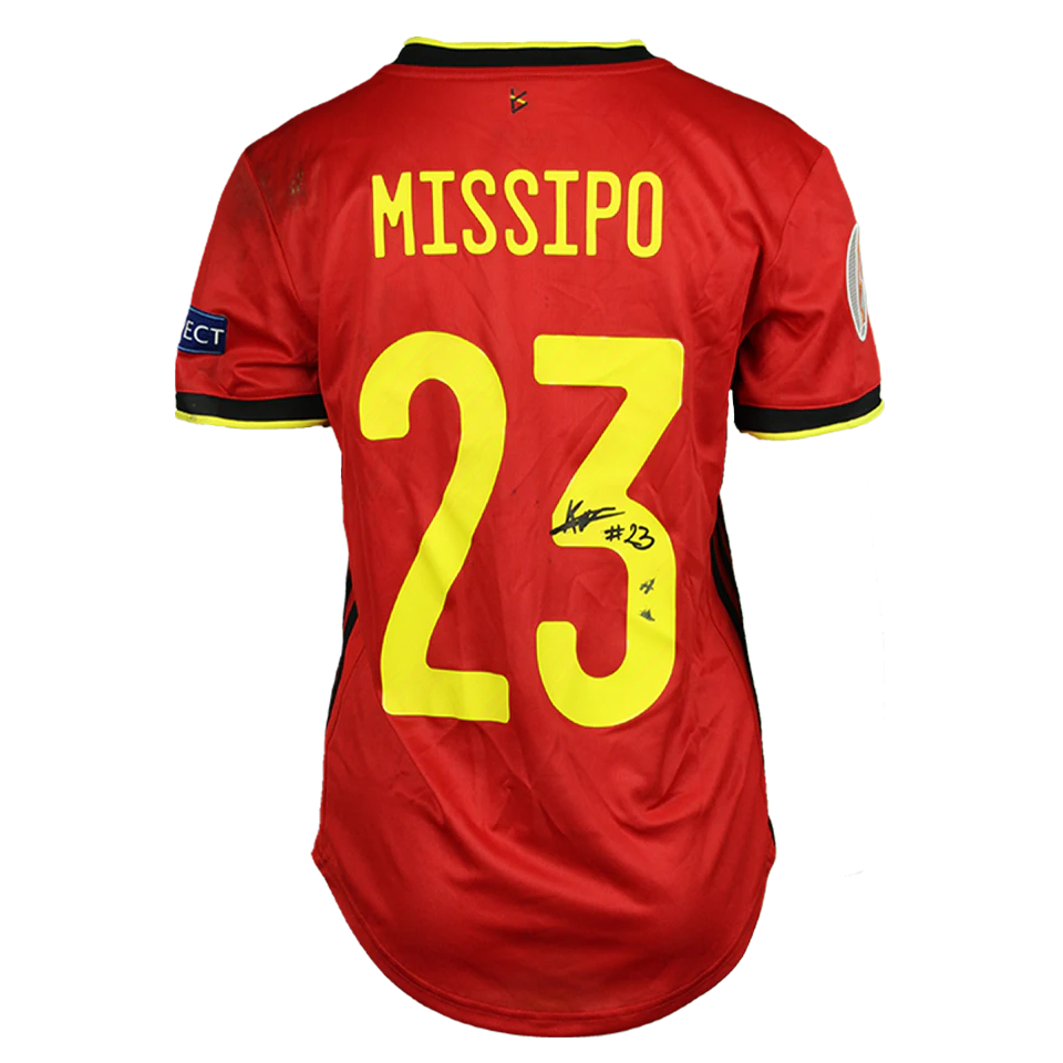 Maillot de Kassandra Ndoutou Eboa Missipo (Belgian Red Flames)