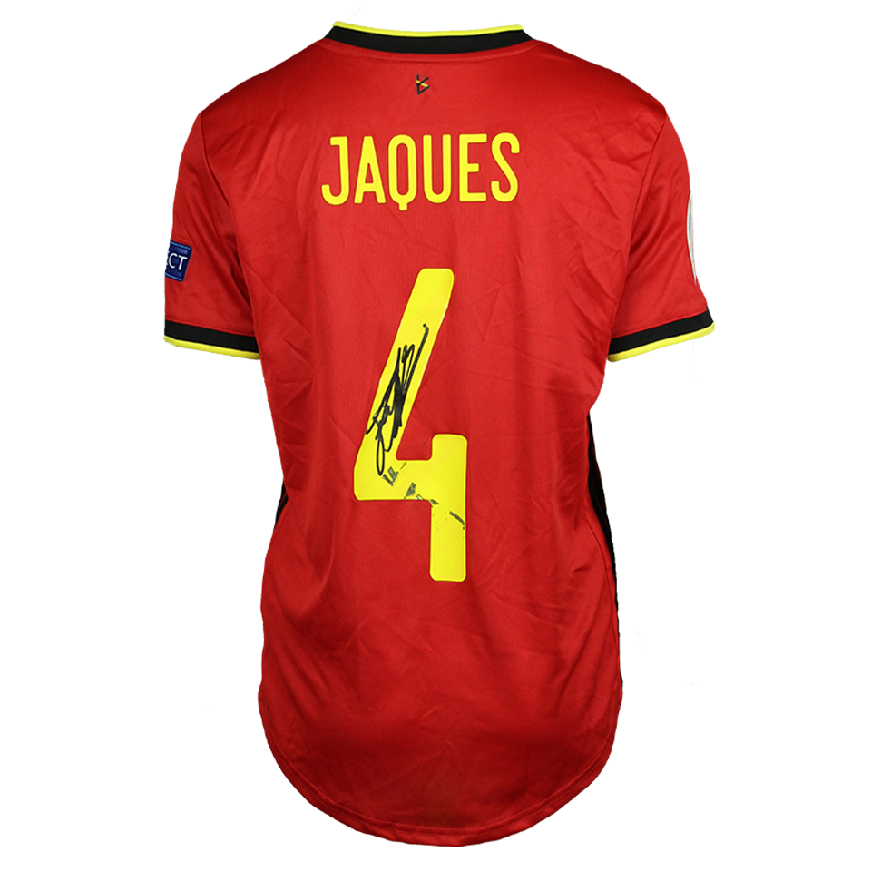 Heleen Jaques Belgian Red Flames shirt