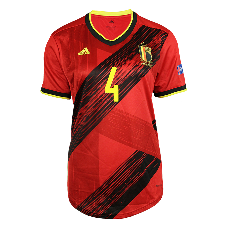 Heleen Jaques Belgian Red Flames shirt