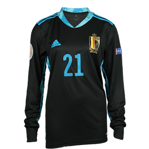 Nicky Evrard Belgian Red Flames jersey