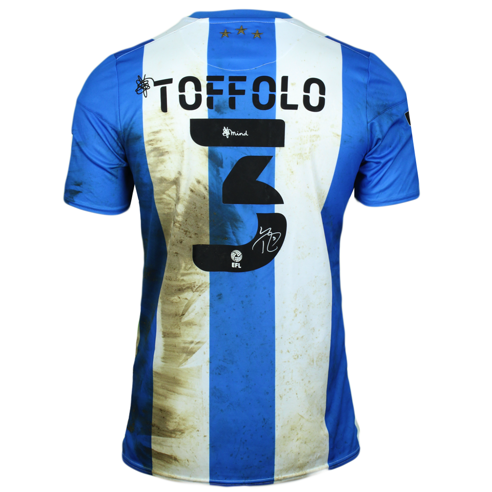 Harry Toffolo Huddersfield Town shirt
