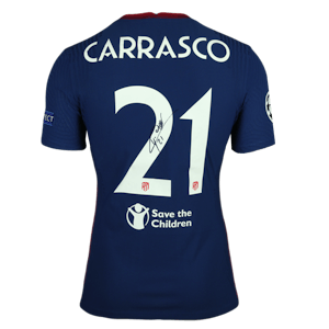 Atlético de Madrid-Trikot von Yannick Carrasco