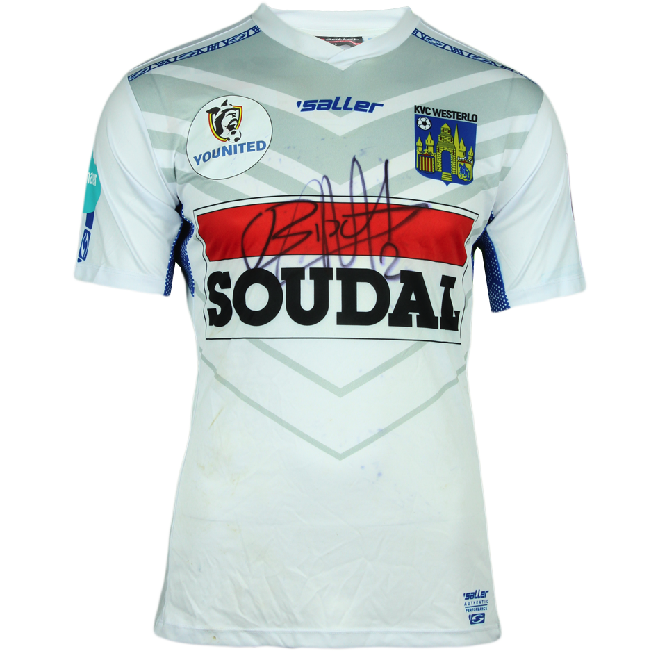 KVC Westerlo 팀의 Maxime Biset 셔츠