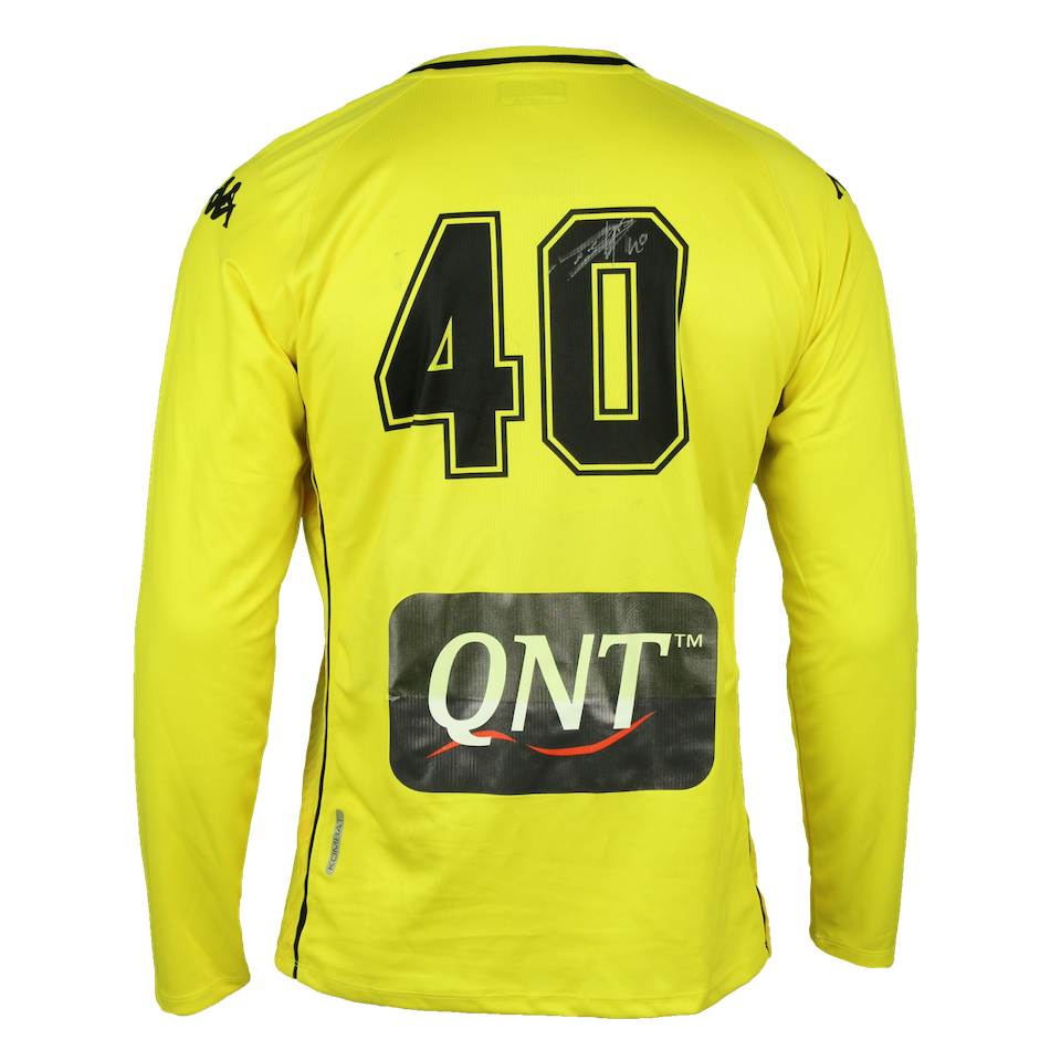 Sporting Charleroi-Trikot von Rémy Descamps 