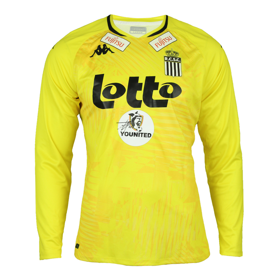 Sporting Charleroi-Trikot von Rémy Descamps 
