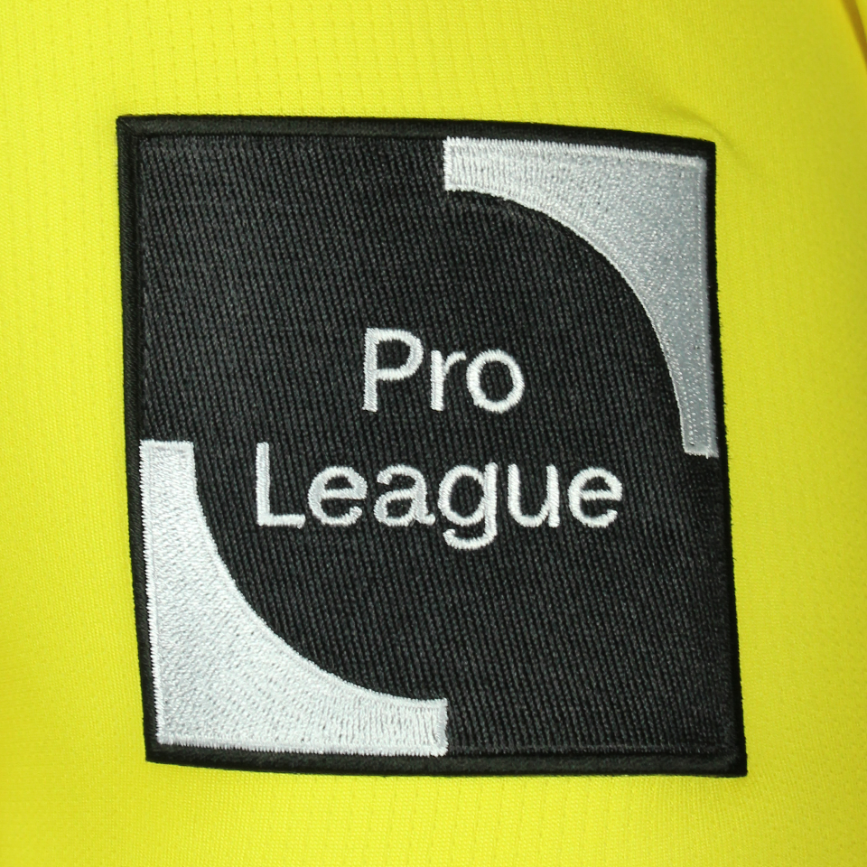 Sporting Charleroi-Trikot von Rémy Descamps 