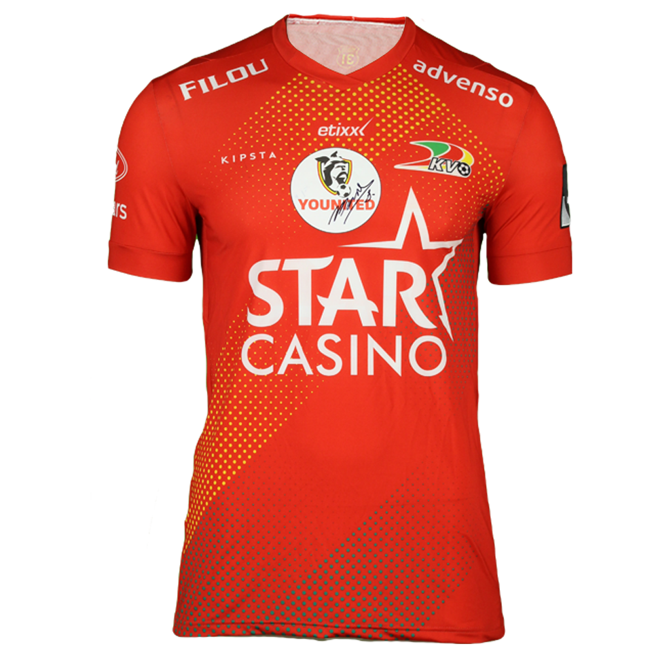 Shirt van François Marquet  KV Oostende