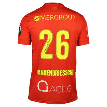 来自KV Oostende的Kévin Vandendriessche球衣
