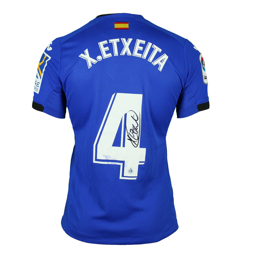 Xabier Etxeita Gorritxategi Getafe CF shirt