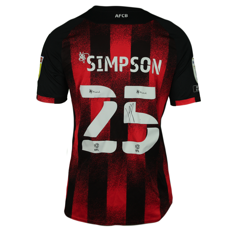Jack Simpson AFC Bournemouth shirt