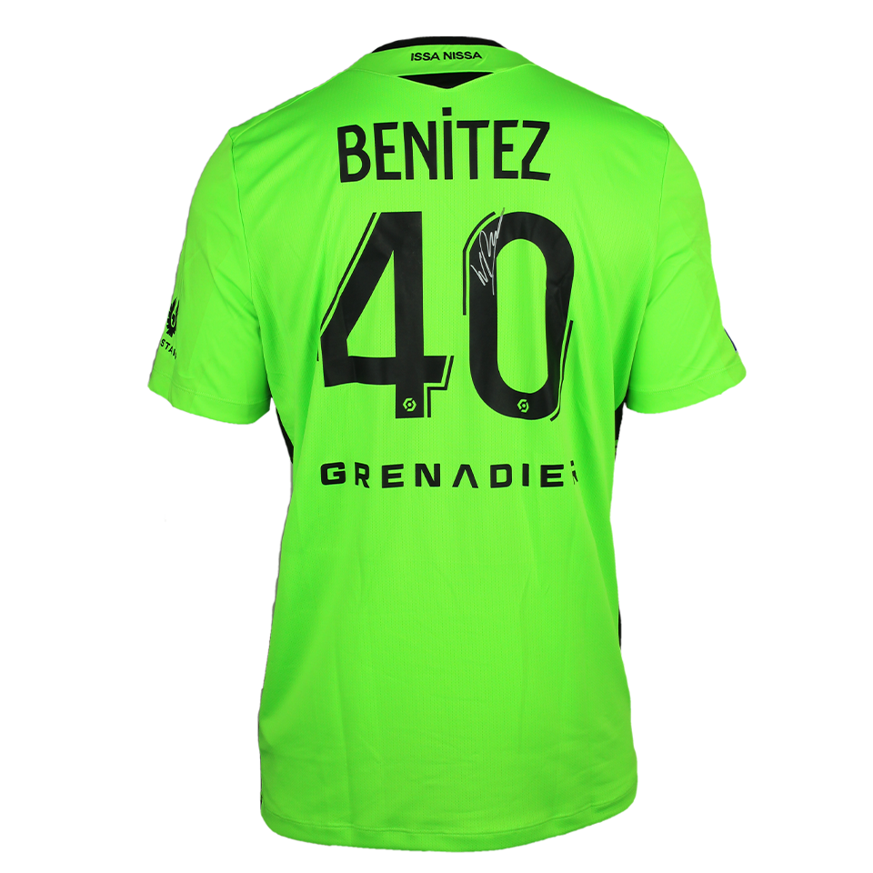 OGC Nice 팀의 Walter Daniel Benítez 셔츠