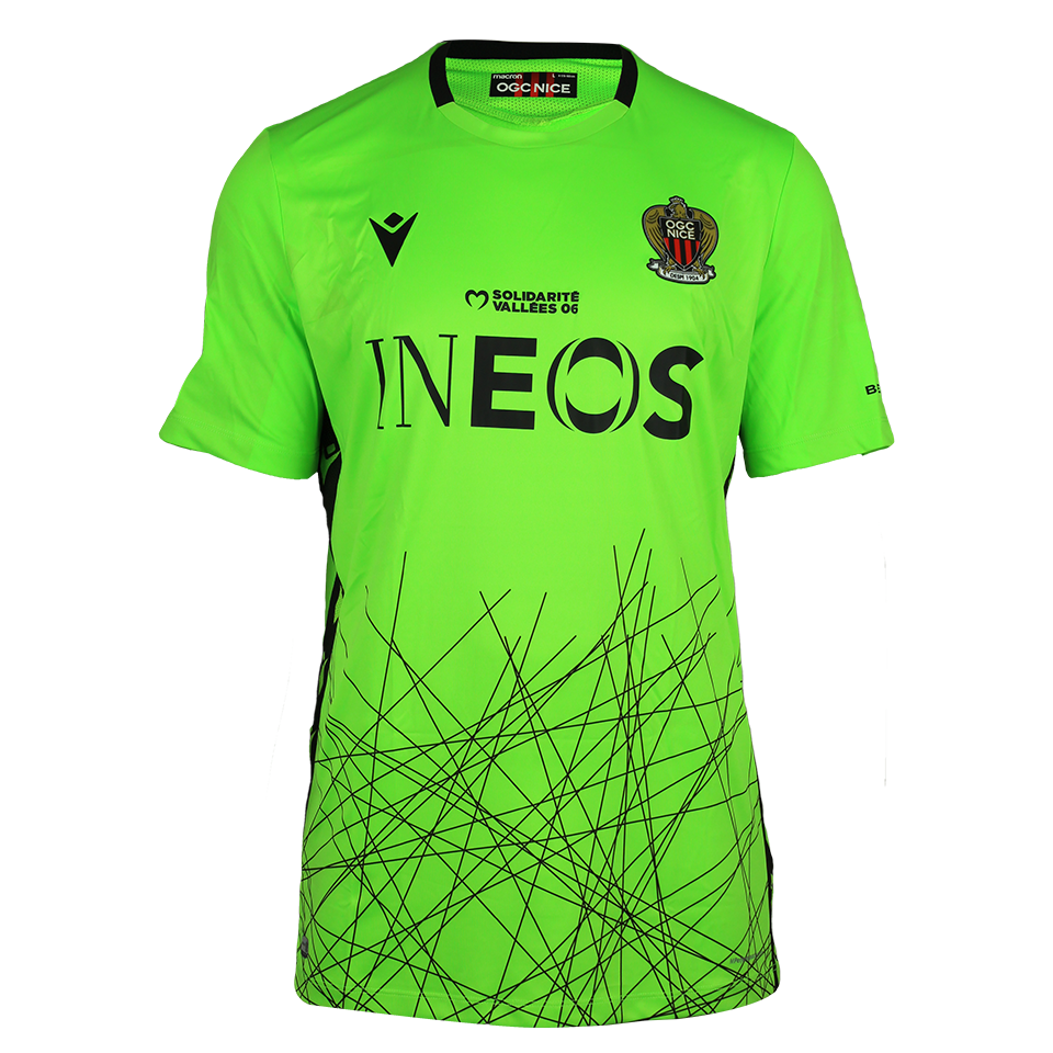 OGC Nice 팀의 Walter Daniel Benítez 셔츠