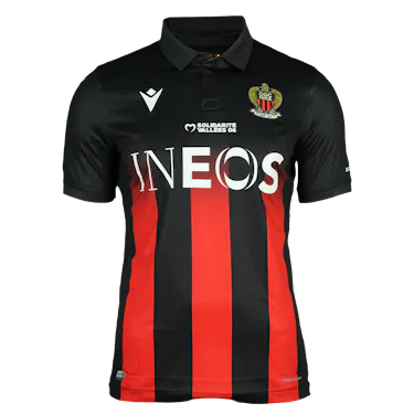 来自OGC Nice的Marcos Paulo Mesquita Lopes球衣